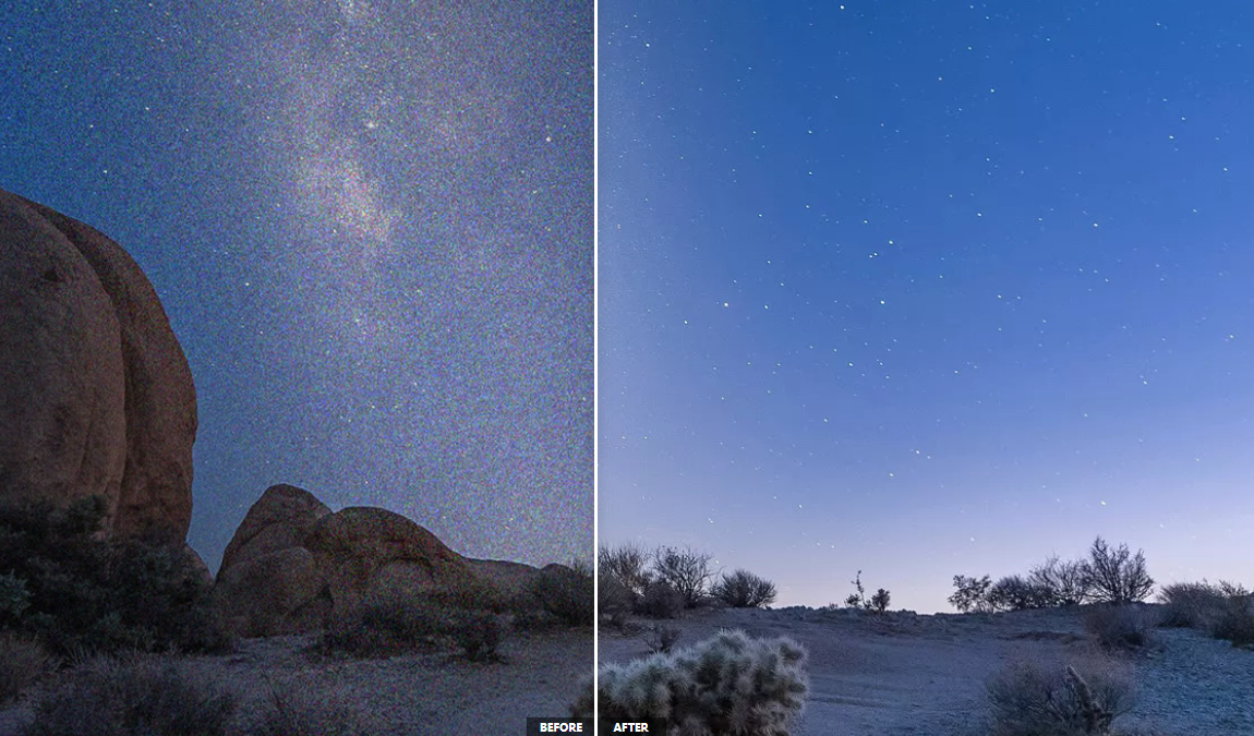 智能噪点识别和消除